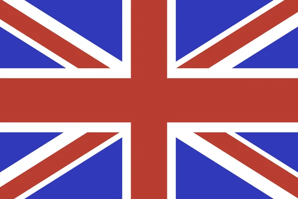 Hintergrund der britischen Flagge — Stockvektor