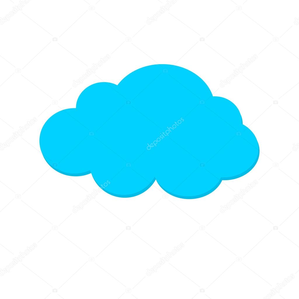 Icone Nuage Bleu Image Vectorielle Par Meranda C Illustration Icone Nuage Bleu Image Vectorielle Par Meranda C Illustration