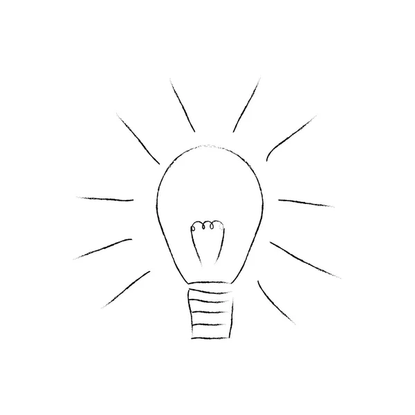 Light bulb icon — Stock Vector