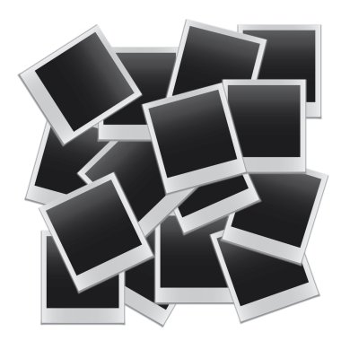 Retro fotoğraf çerçeveleri