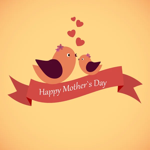 Design for Mothers Day. — Stock Vector