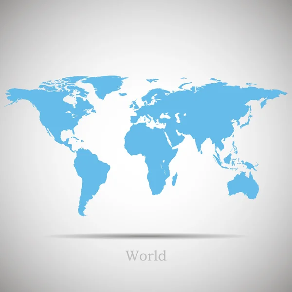 世界地図背景 — ストックベクタ