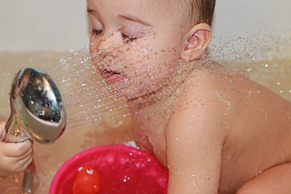 Abendschwimmen — Stockfoto