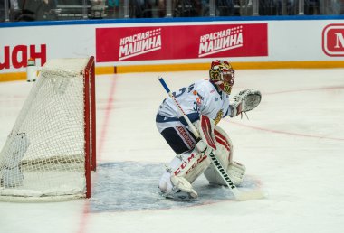 Moskova - 30 Nisan 2016: Oyuncular Rus Milli takım ve 