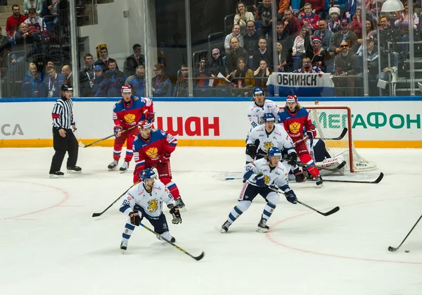 モスクワ - 2016 年 4 月 30 日: ロシア代表チーム選手と — ストック写真