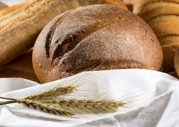 Assortment of baked bread — Stock Photo, Image