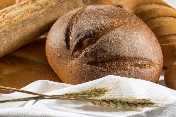 Assortment of baked bread — Stock Photo, Image