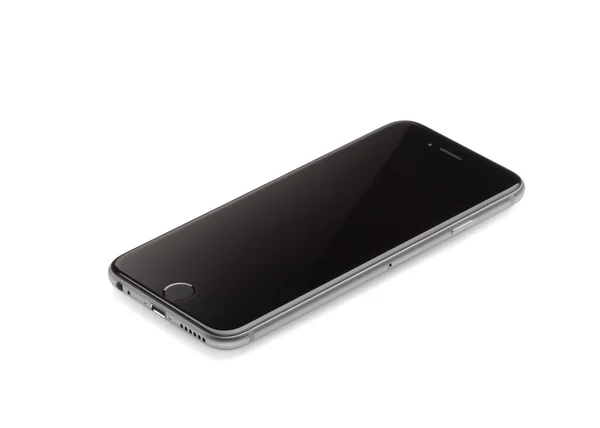 Moskva, Ryssland - den 29 September, 2014: Nya iphone 6 är en smartphone som utvecklats av Apple Inc. Apple släpper den nya iphone 6 och iphone 6 Plus — Stockfoto