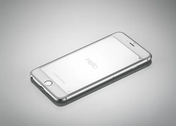 MOSCOU, RUSSIE - 4 OCTOBRE 2014 : Nouvel iPhone 6 Plus est un smartphone développé par Apple Inc. Apple lance les nouveaux iPhone 6 et iPhone 6 Plus — Photo