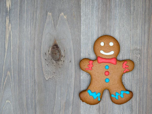 Vánoční Zátiší s tradičními perník cookies na woo — Stock fotografie