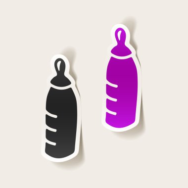 gerçekçi tasarım öğeleri: Bebek Şişeler