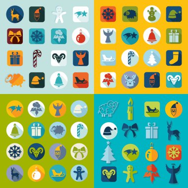 Noel simgeleri kümesi