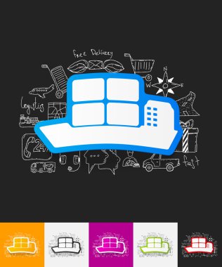 Teslimat kağıt etiketleri