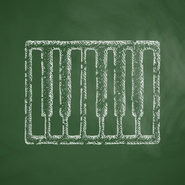 piyano tuşları simgesi