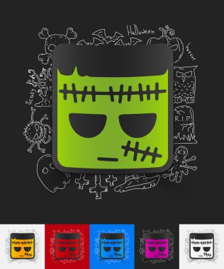 Zombi kağıt etiket