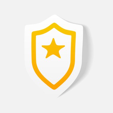 polis rozeti gerçekçi tasarım