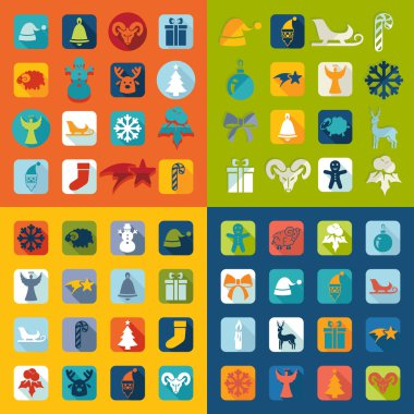 Noel simgeleri kümesi