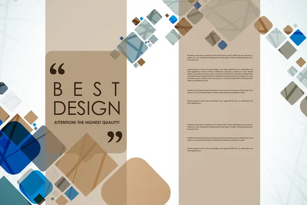 Set di opuscoli, poster design template — Vettoriale Stock