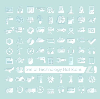 Teknoloji simgeleri kümesi