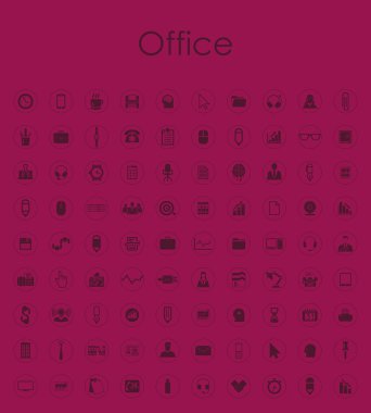 Office basit simgeler kümesi