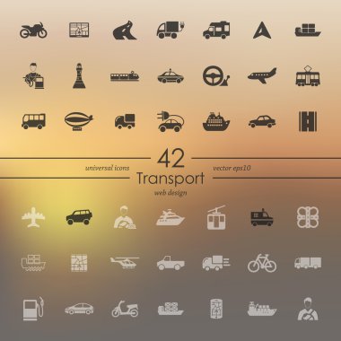 Taşıma simgeleri kümesi