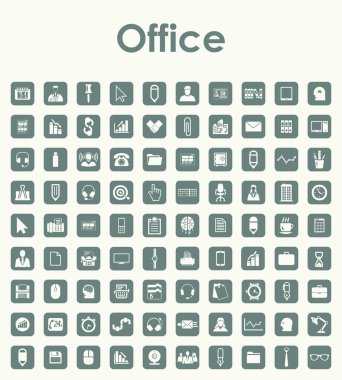 ofis simgeleri dizisi