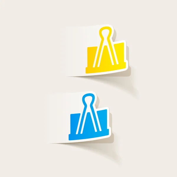 Ontwerpelement: clip — Stockvector