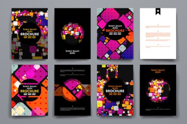 soyut tarzda şablonları