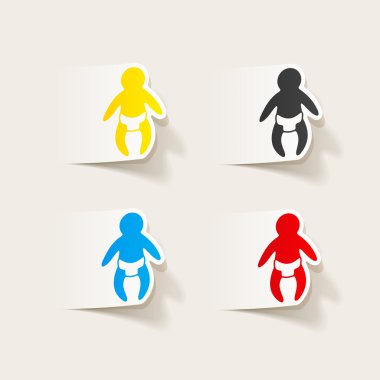 gerçekçi tasarım öğesi: bebek