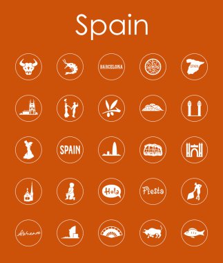 İspanya basit simgeler kümesi