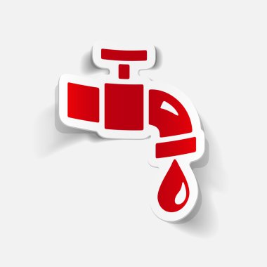 gerçekçi tasarım öğesi: musluk suyu