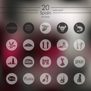 İspanya simgeleri dizisi