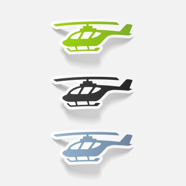 Gerçekçi tasarım öğesi: helikopter