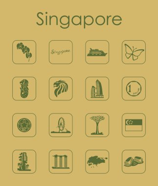 Singapur basit simgeler kümesi