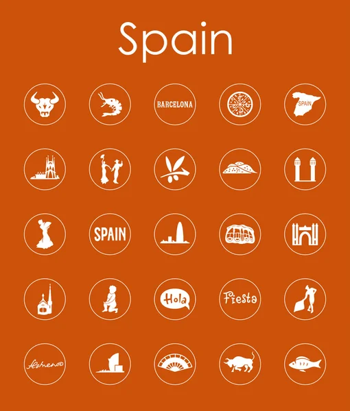 İspanya basit simgeler kümesi