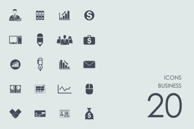 İş simgeleri kümesi