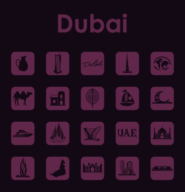basit Dubai simgeler kümesi