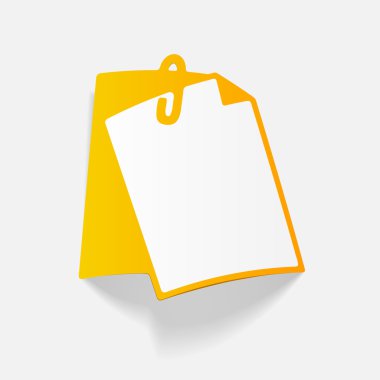 Pano gerçekçi etiket