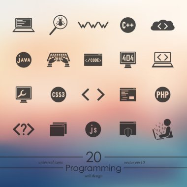 Programlama simgelerin ayarlamak