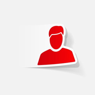 adam gerçekçi etiket 