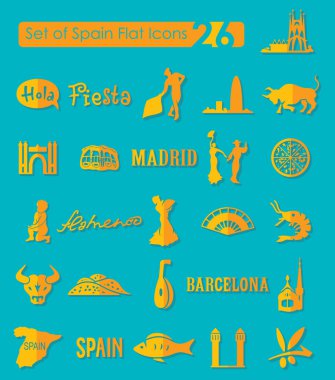 İspanya simgeleri dizisi