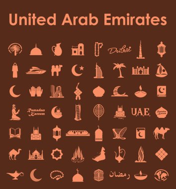 Birleşik Arap Emirlikleri basit simgeler kümesi