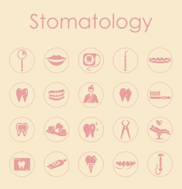 Stomatology basit simgeler kümesi
