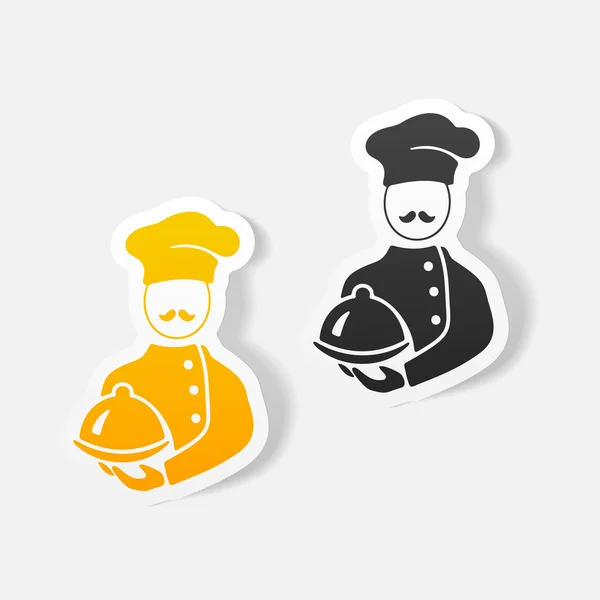 Colorful cook icons — Stock Vector