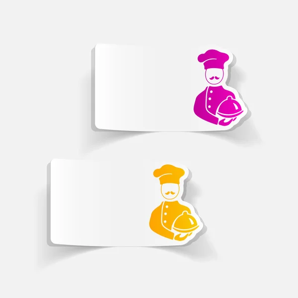 Colorful cook icons — Stock Vector