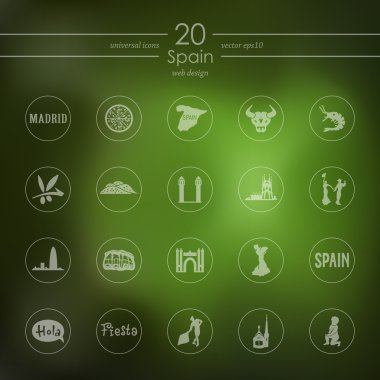 İspanya simgeleri dizisi