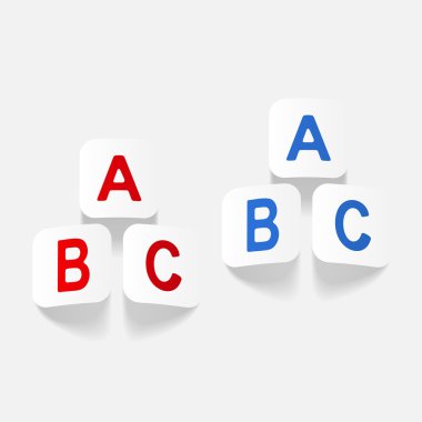 gerçekçi tasarım oyuncak küp