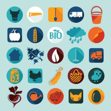 Tarım simgeleri kümesi