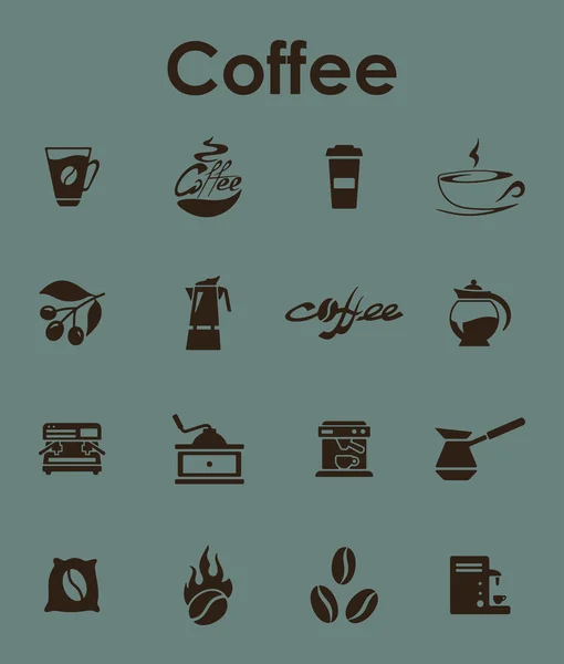 Diseño de café realista — Vector de stock