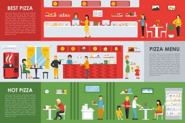 En iyi ve sıcak Pizza menü 